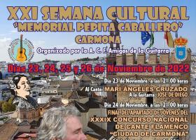 Flamenco: XXI Semana Cultural "Memorial Pepita Caballero"